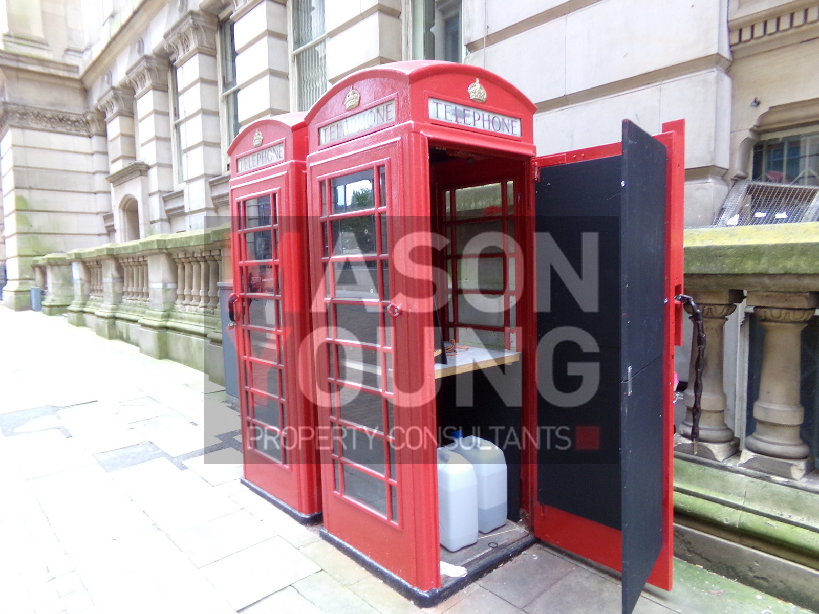 4 TELEPHONE BOXES, EDEN PLACE COLMORE ROW, BIRMINGHAM, B3 3PZ